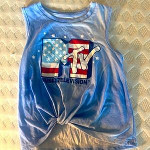 MTV America twist shirt